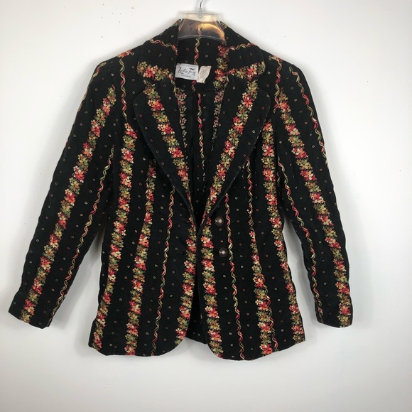 Vintage Leslie Fay Original Velvet Blazer